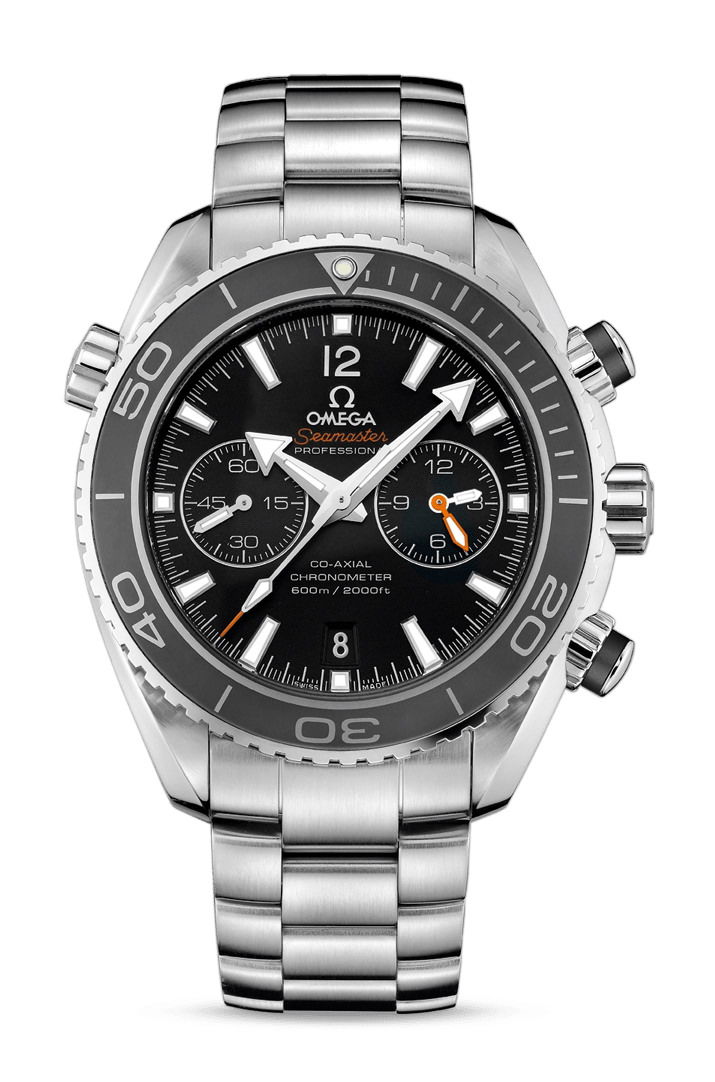 Omega Seamaster luxury timepiece - detailed view