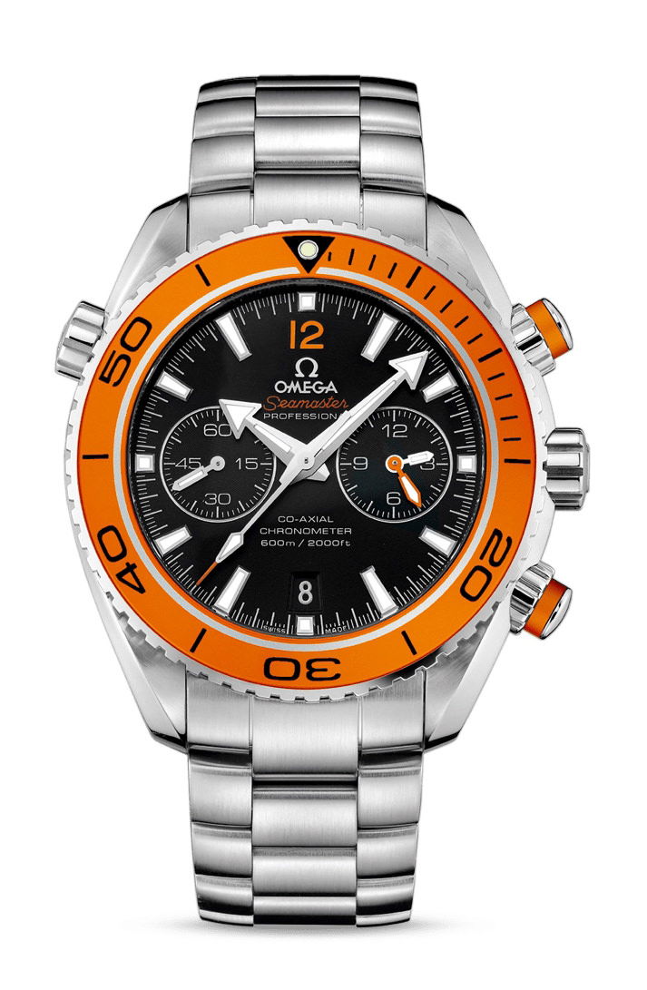 Omega Seamaster luxury timepiece - detailed view