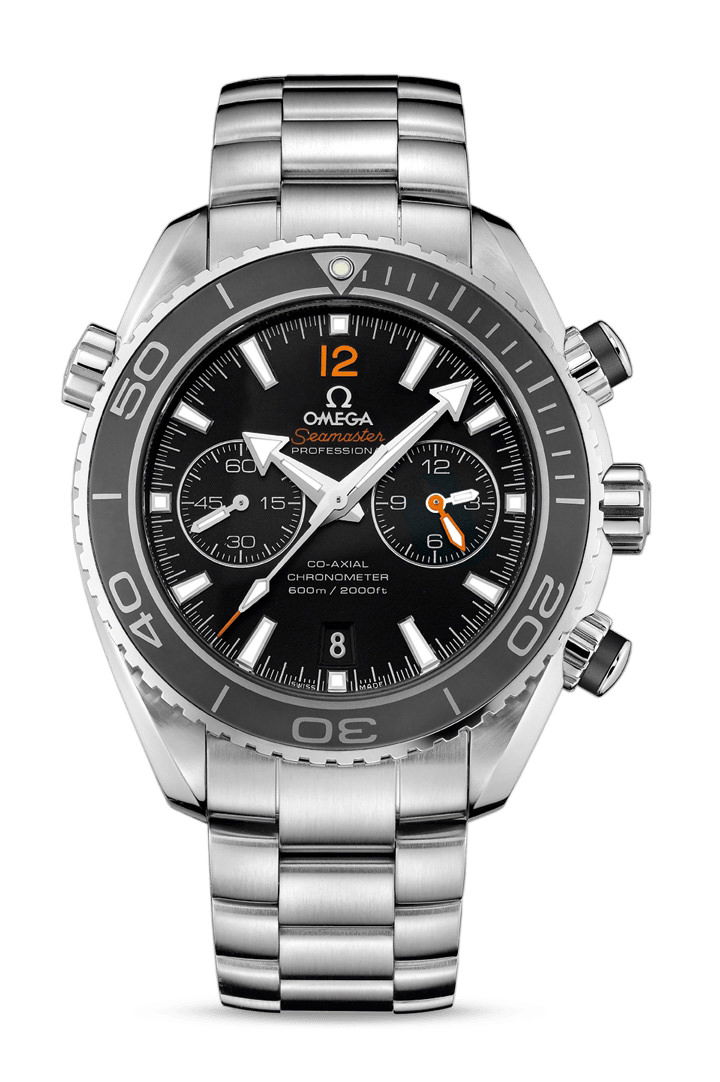 Omega Seamaster luxury timepiece - detailed view