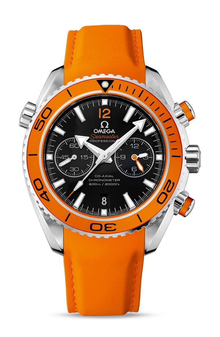 Omega Seamaster luxury timepiece - detailed view