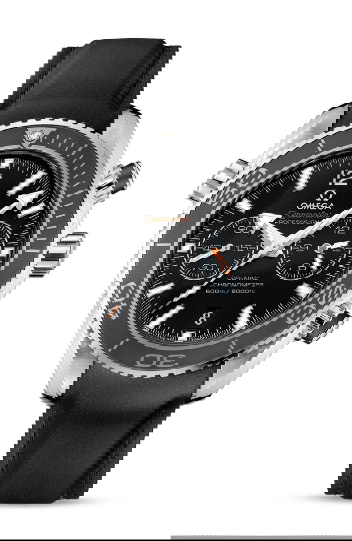 Omega Seamaster luxury timepiece - detailed view