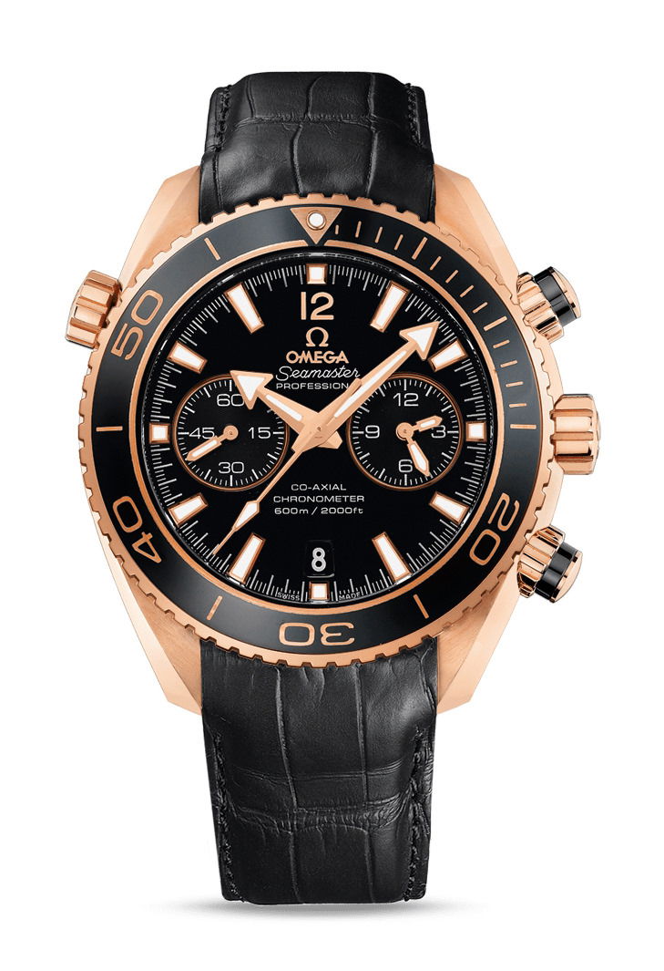 Omega Seamaster luxury timepiece - detailed view