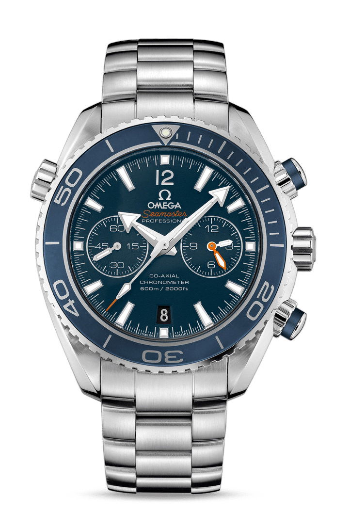 Omega Seamaster luxury timepiece - detailed view