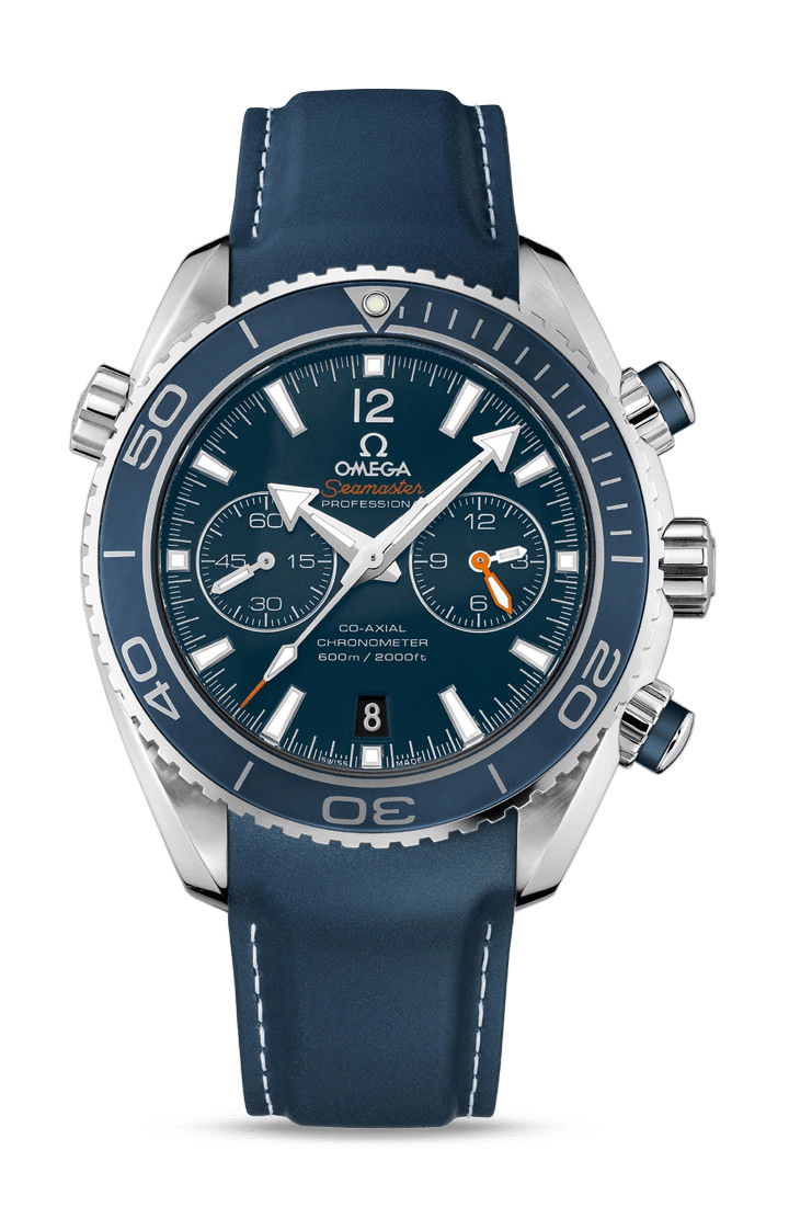 Omega Seamaster luxury timepiece - detailed view