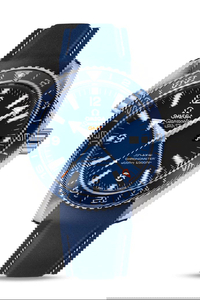 Omega Seamaster luxury timepiece - detailed view