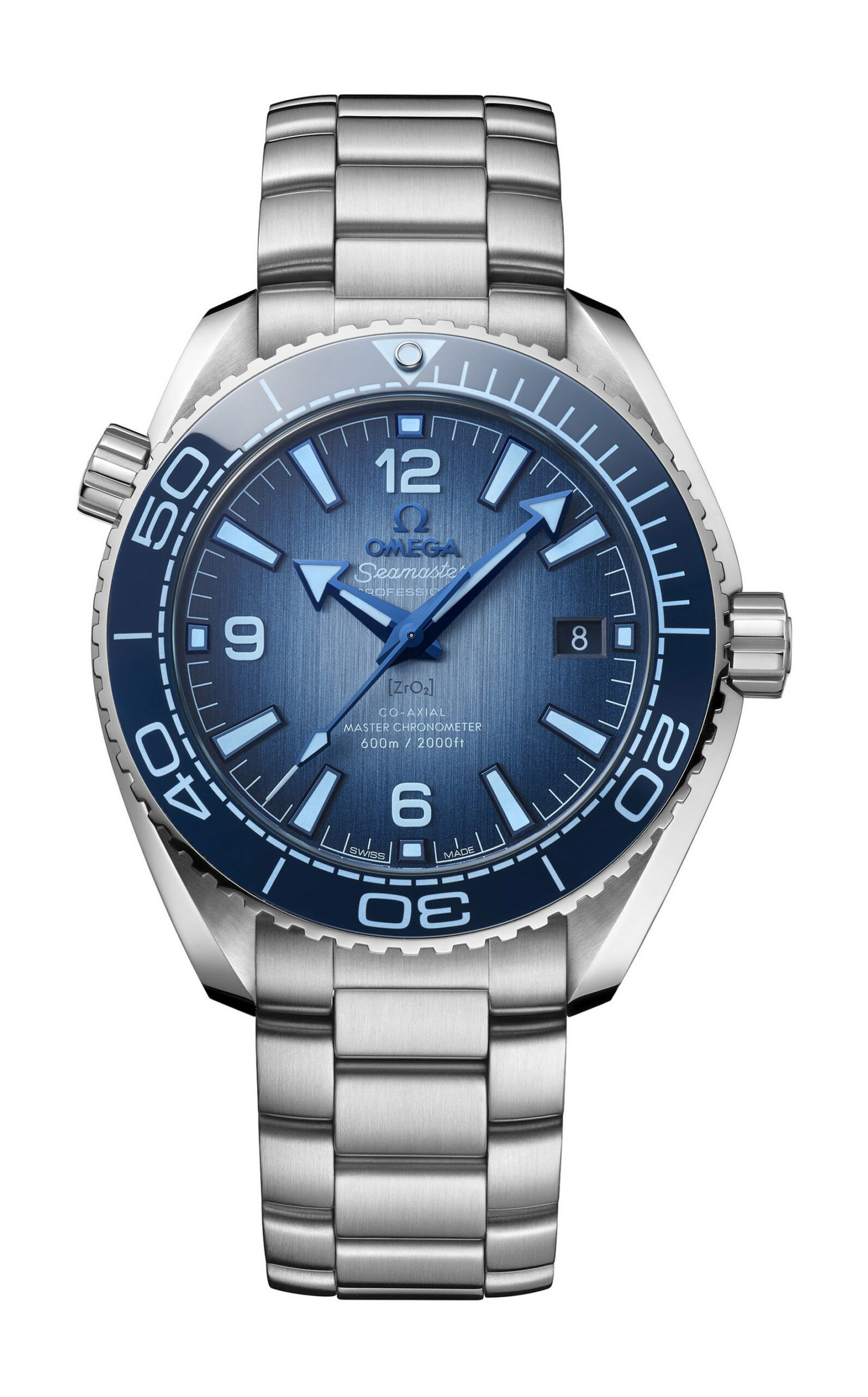 Omega Seamaster luxury timepiece - detailed view