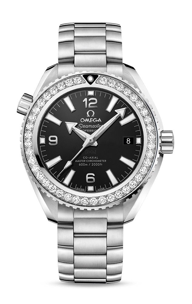 Omega Seamaster luxury timepiece - detailed view