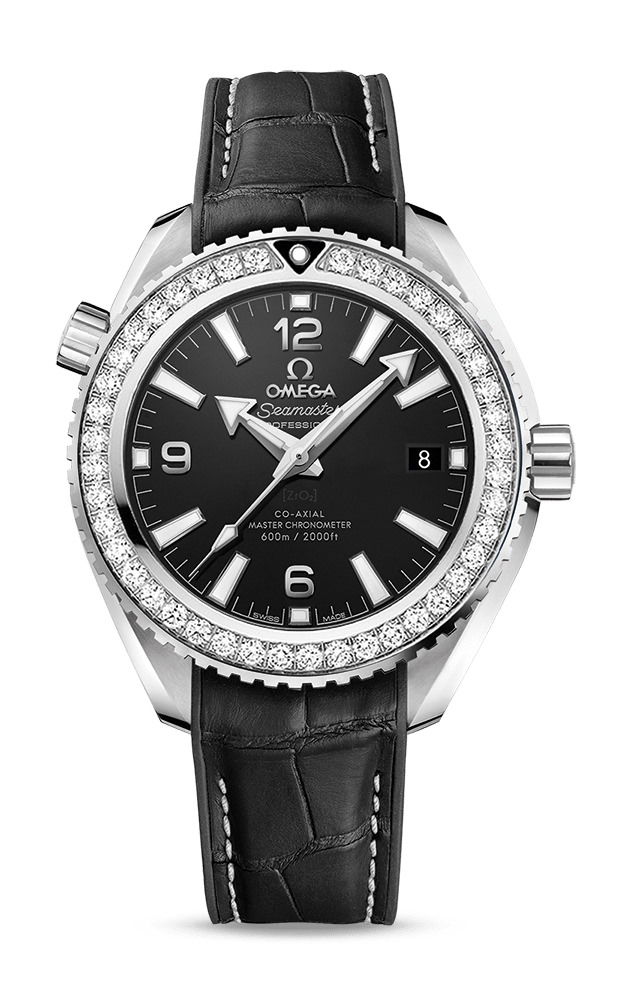 Omega Seamaster luxury timepiece - detailed view