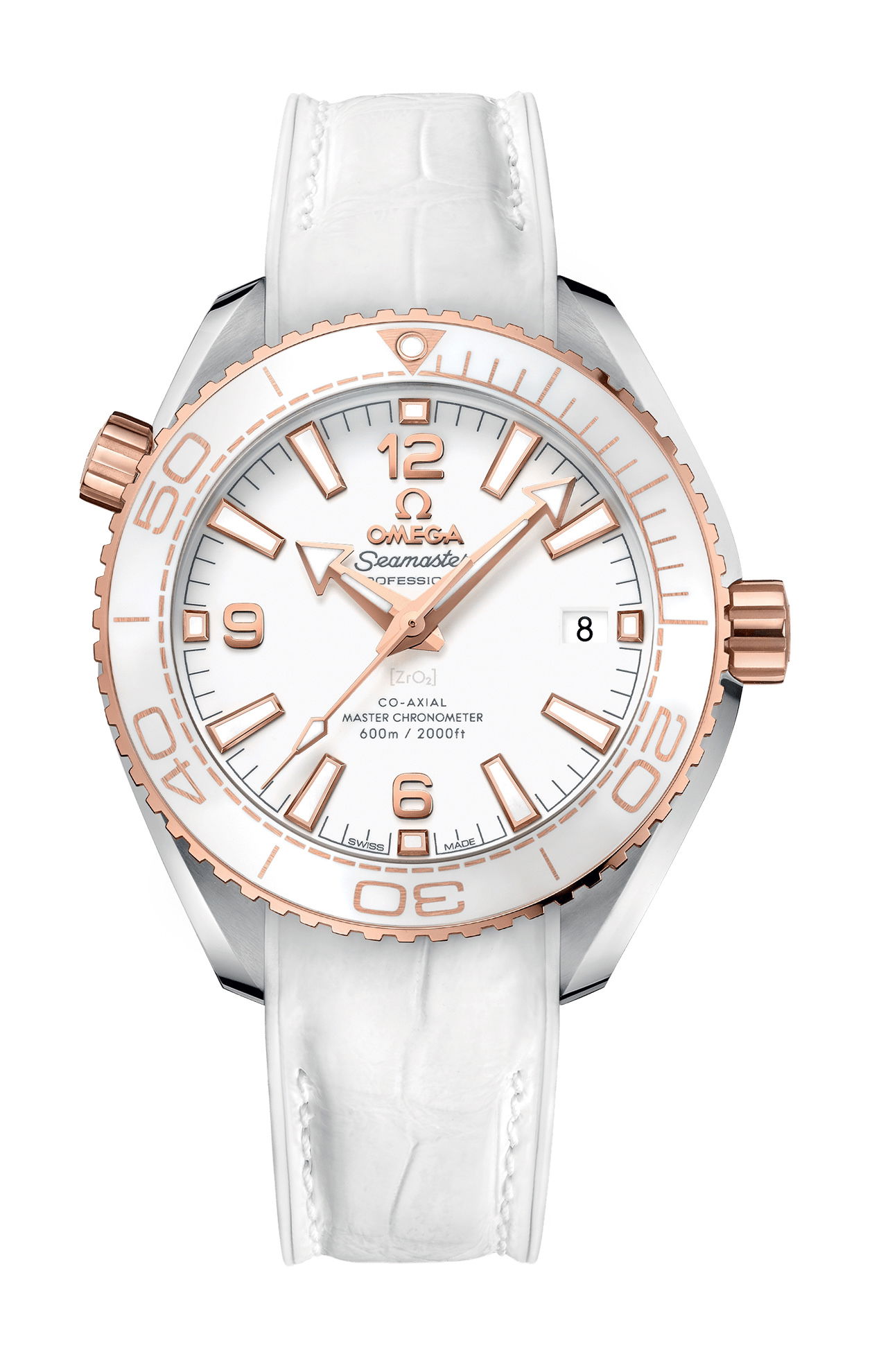 Omega Seamaster luxury timepiece - detailed view