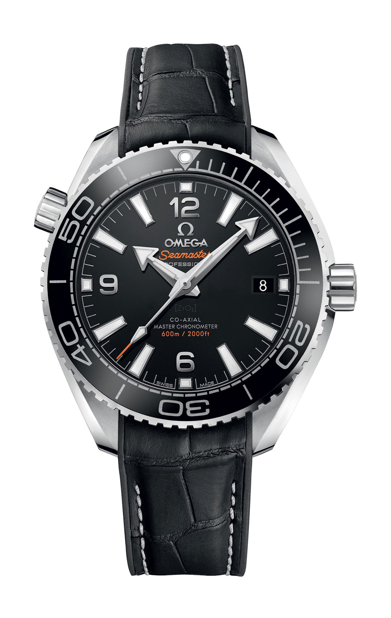 Omega Seamaster luxury timepiece - detailed view