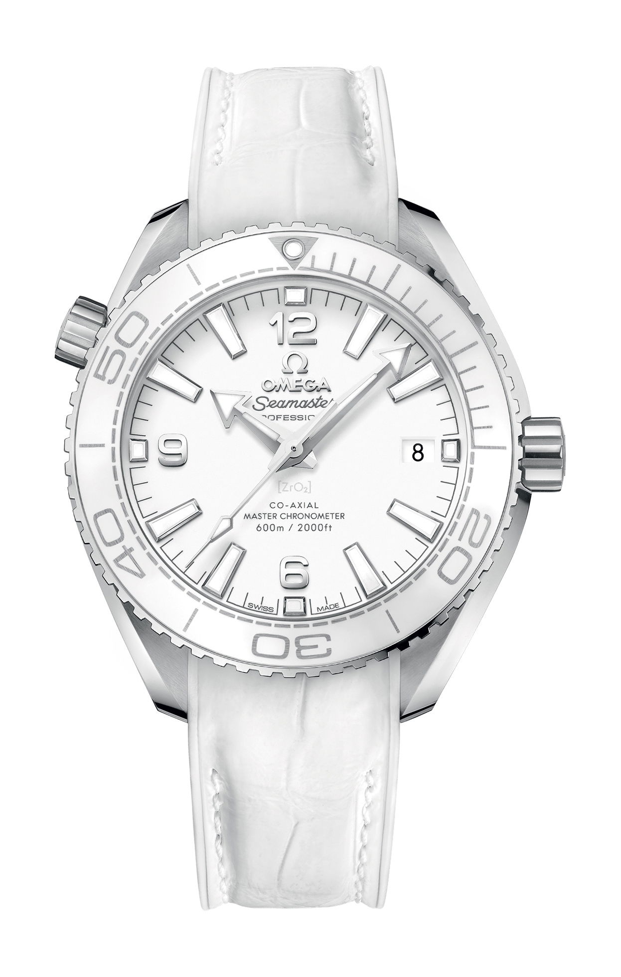 Omega Seamaster luxury timepiece - detailed view