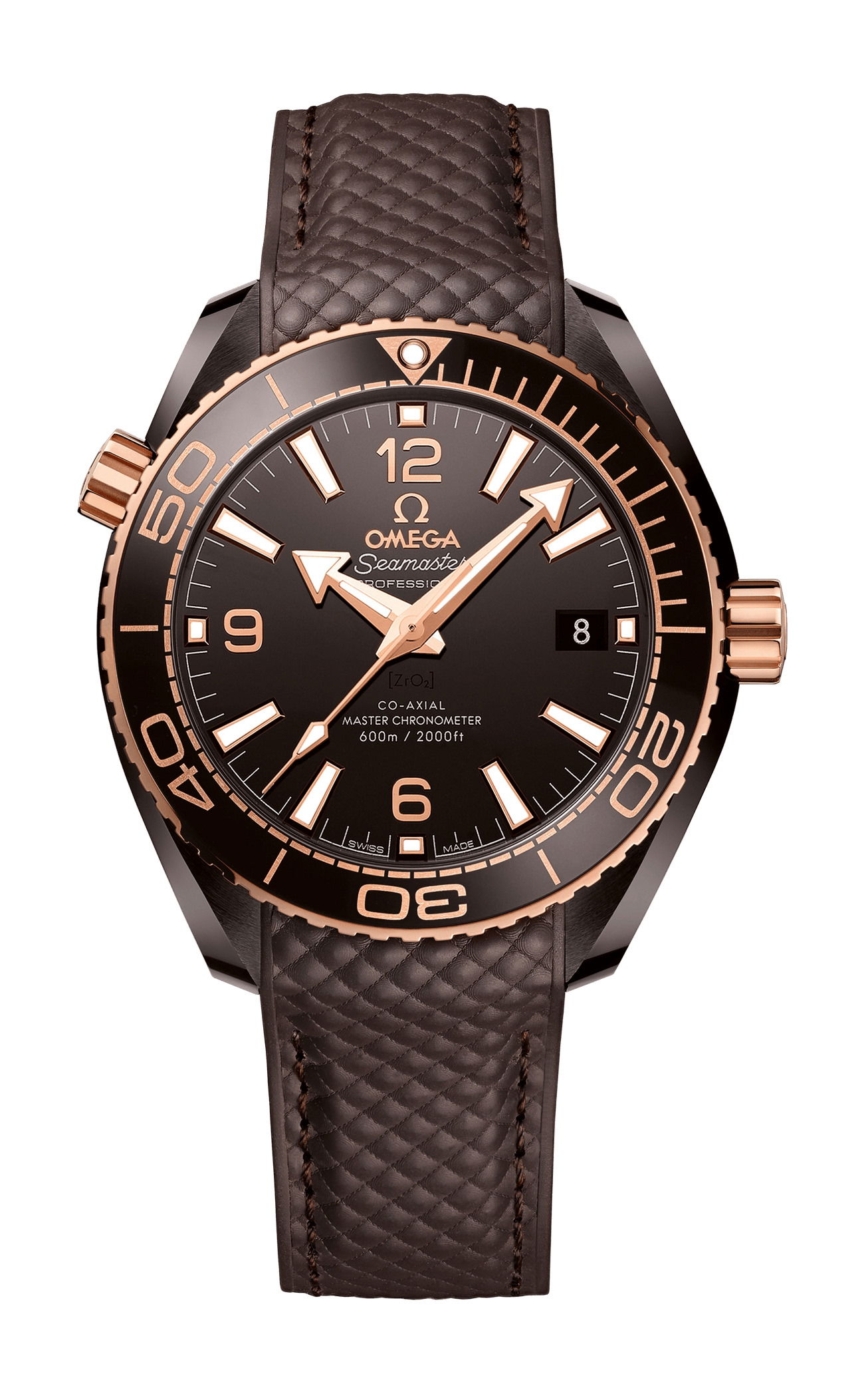 Omega Seamaster luxury timepiece - detailed view
