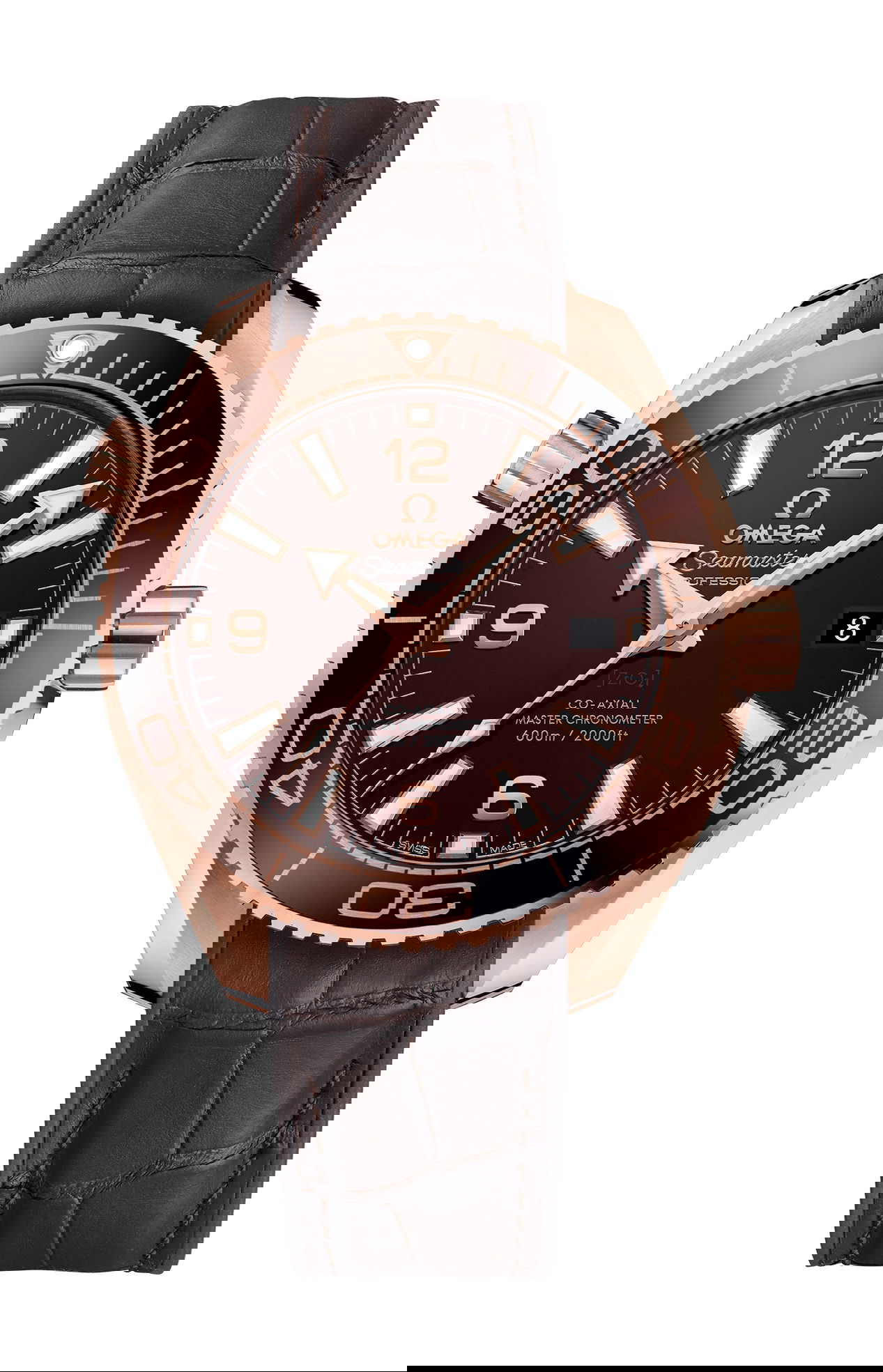 Omega Seamaster luxury timepiece - detailed view