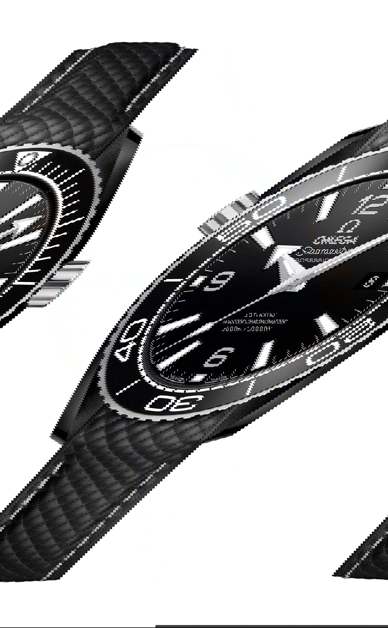 Omega Seamaster luxury timepiece - detailed view