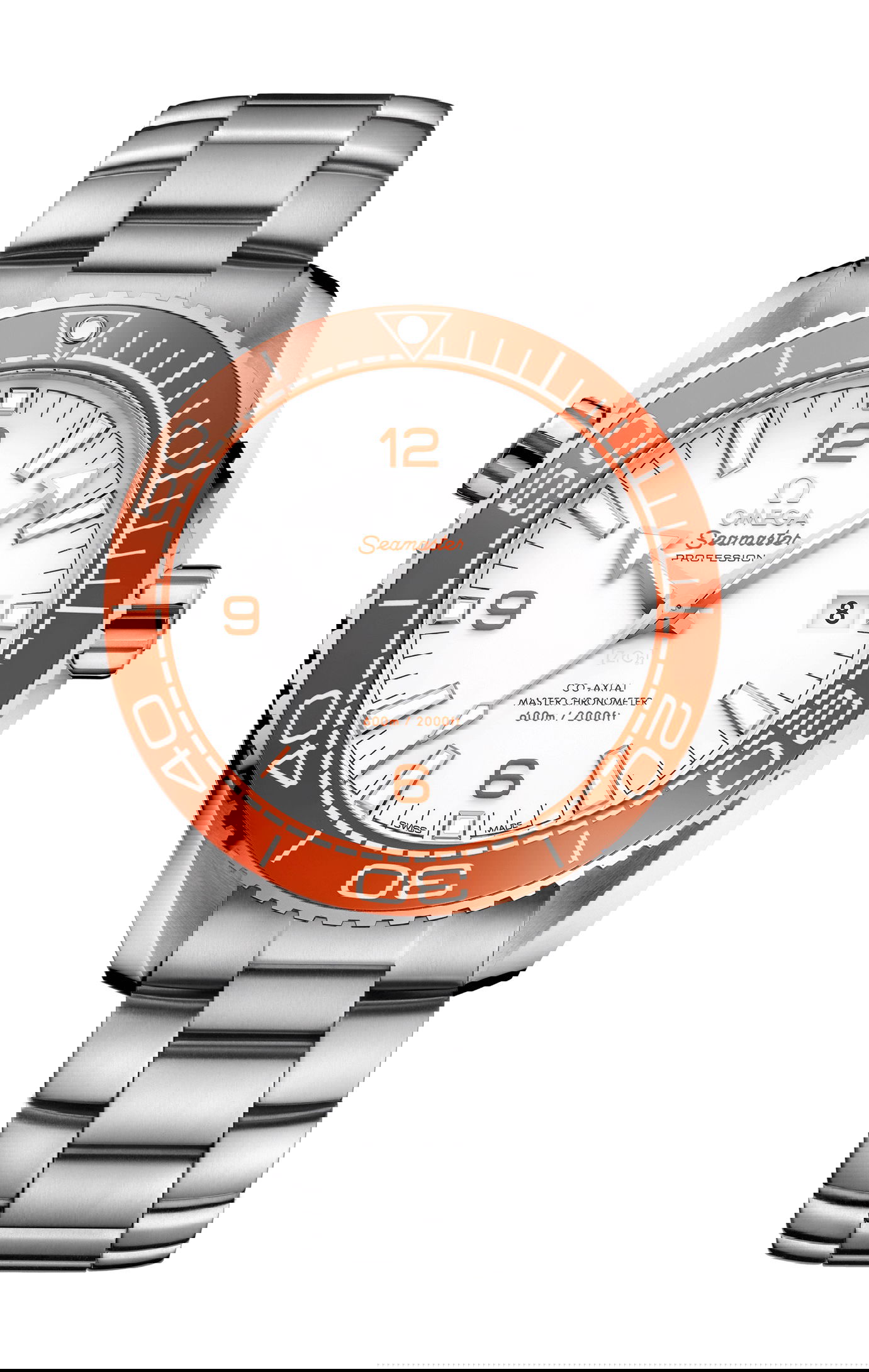 Omega Seamaster luxury timepiece - detailed view