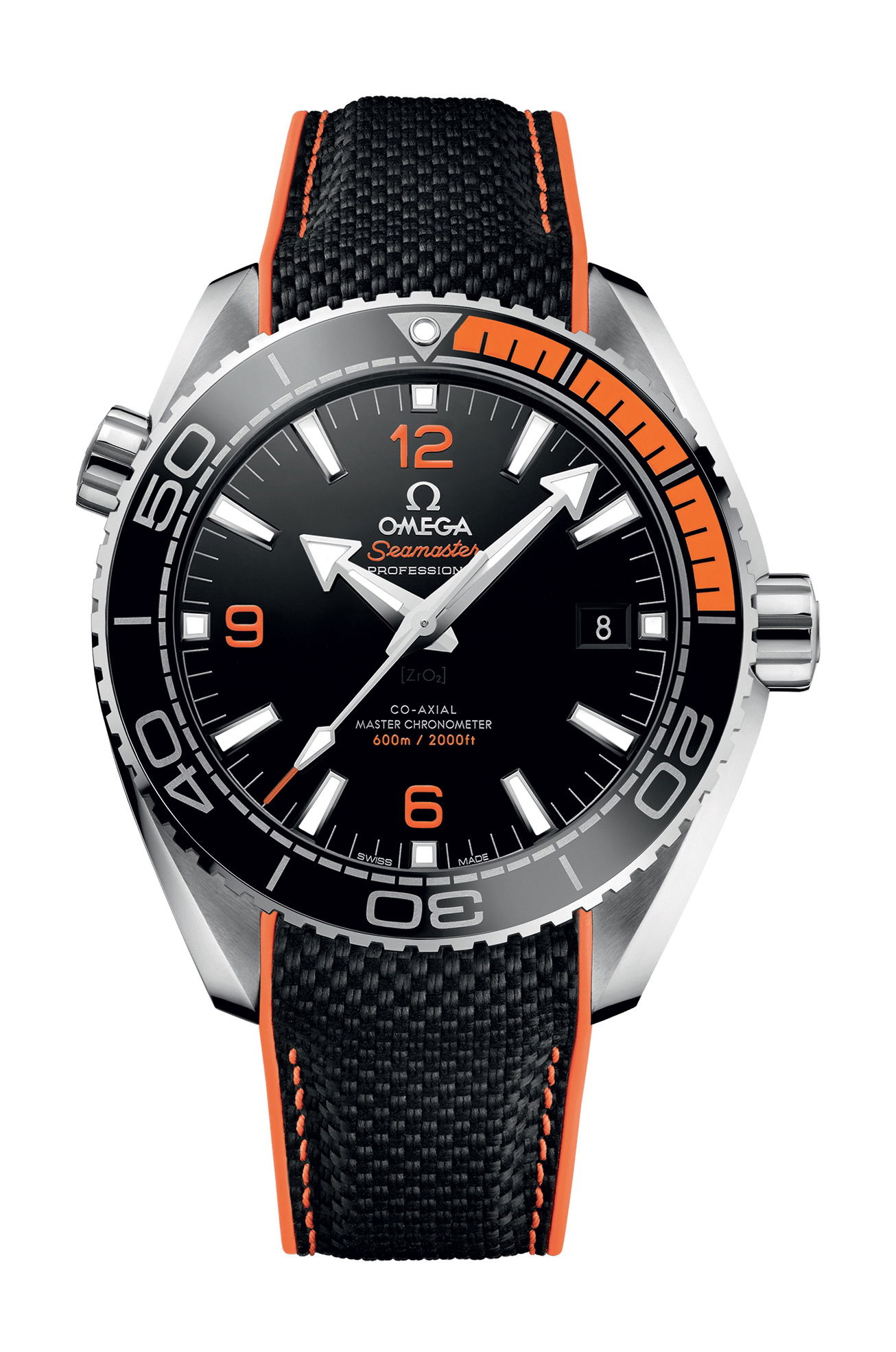 Omega Seamaster luxury timepiece - detailed view