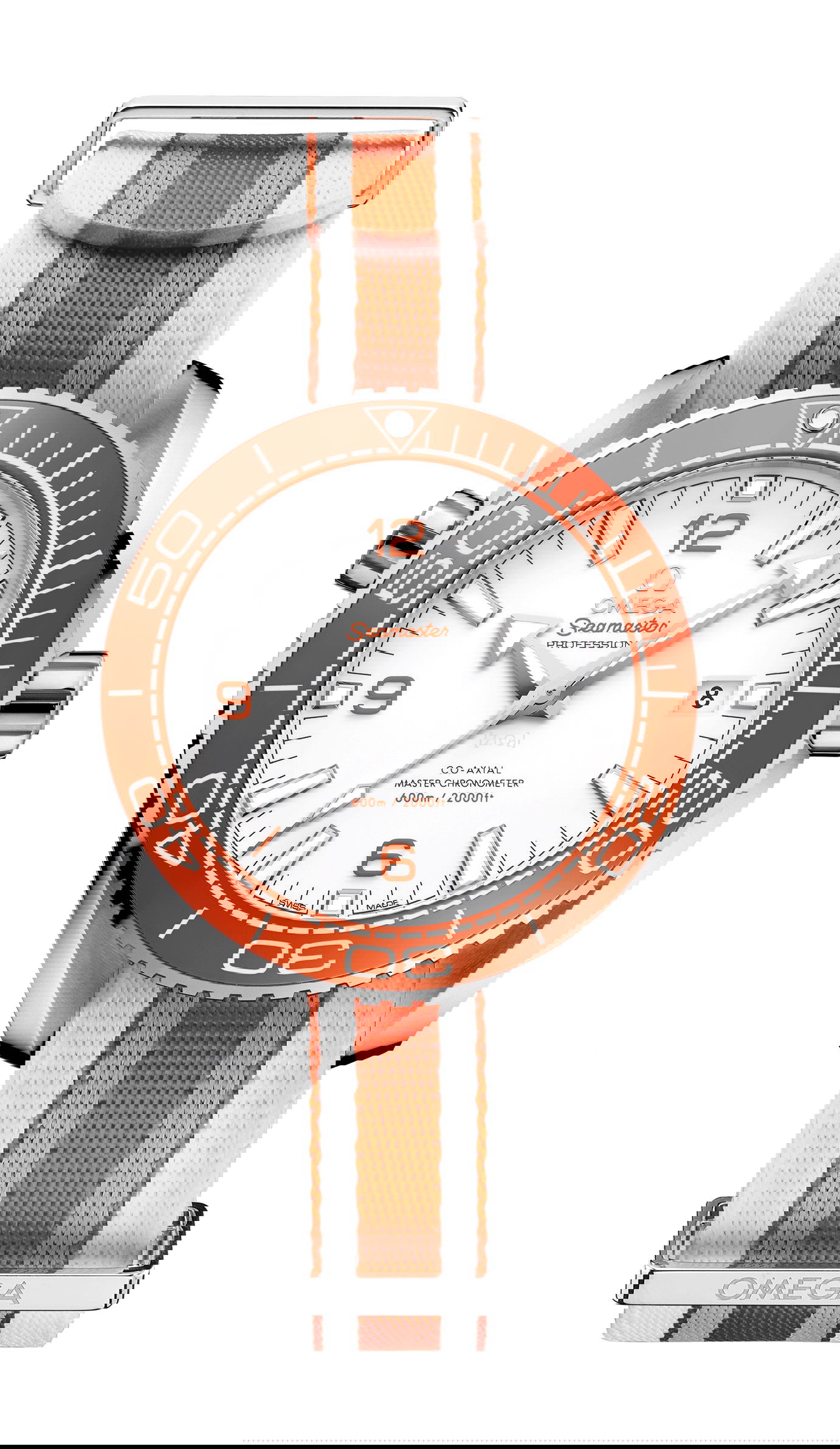 Omega Seamaster luxury timepiece - detailed view