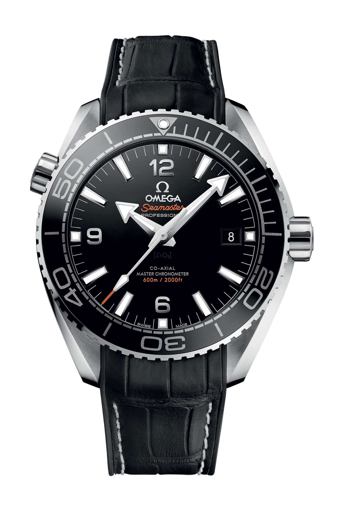 Omega Seamaster luxury timepiece - detailed view