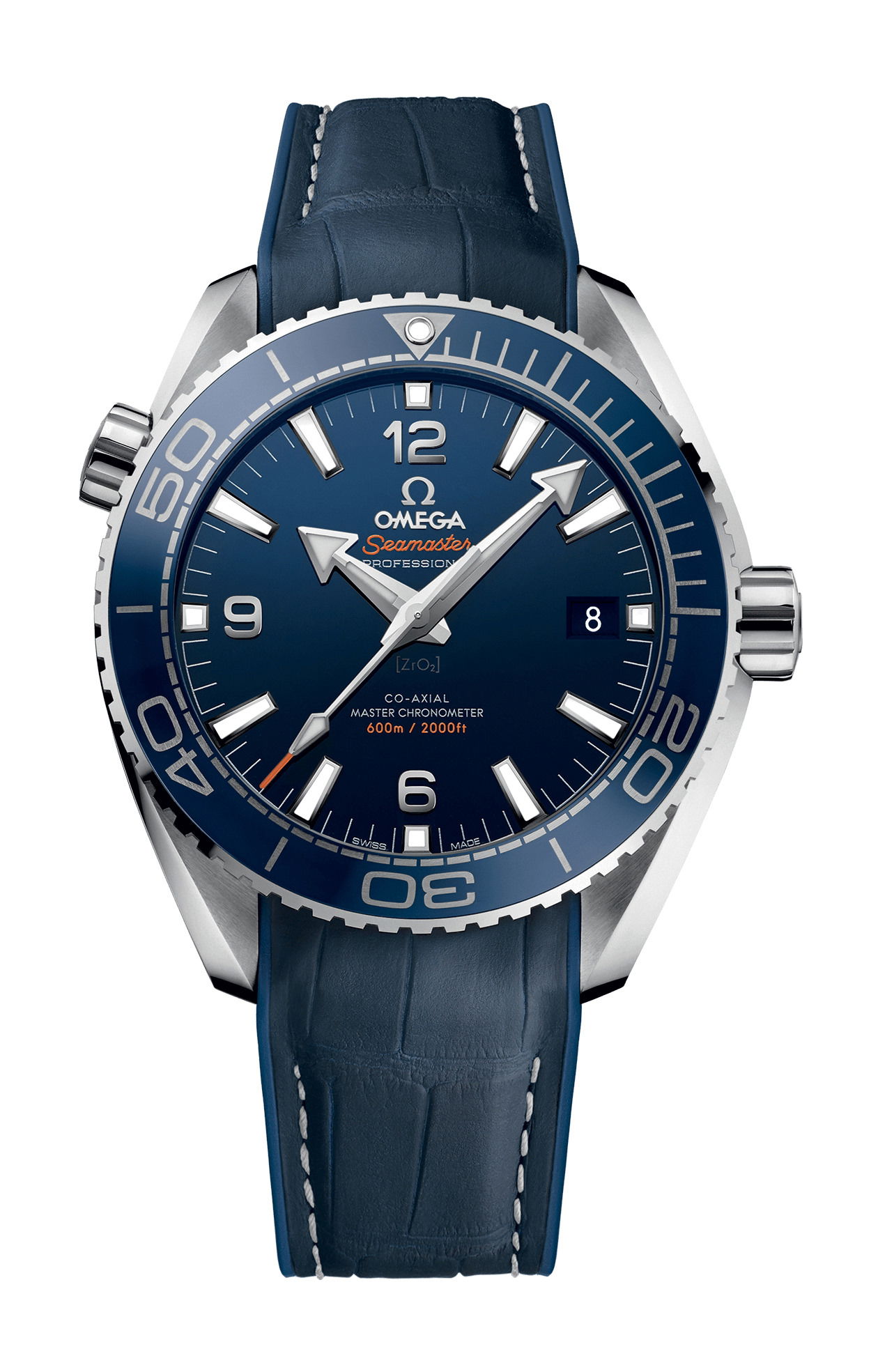 Omega Seamaster luxury timepiece - detailed view