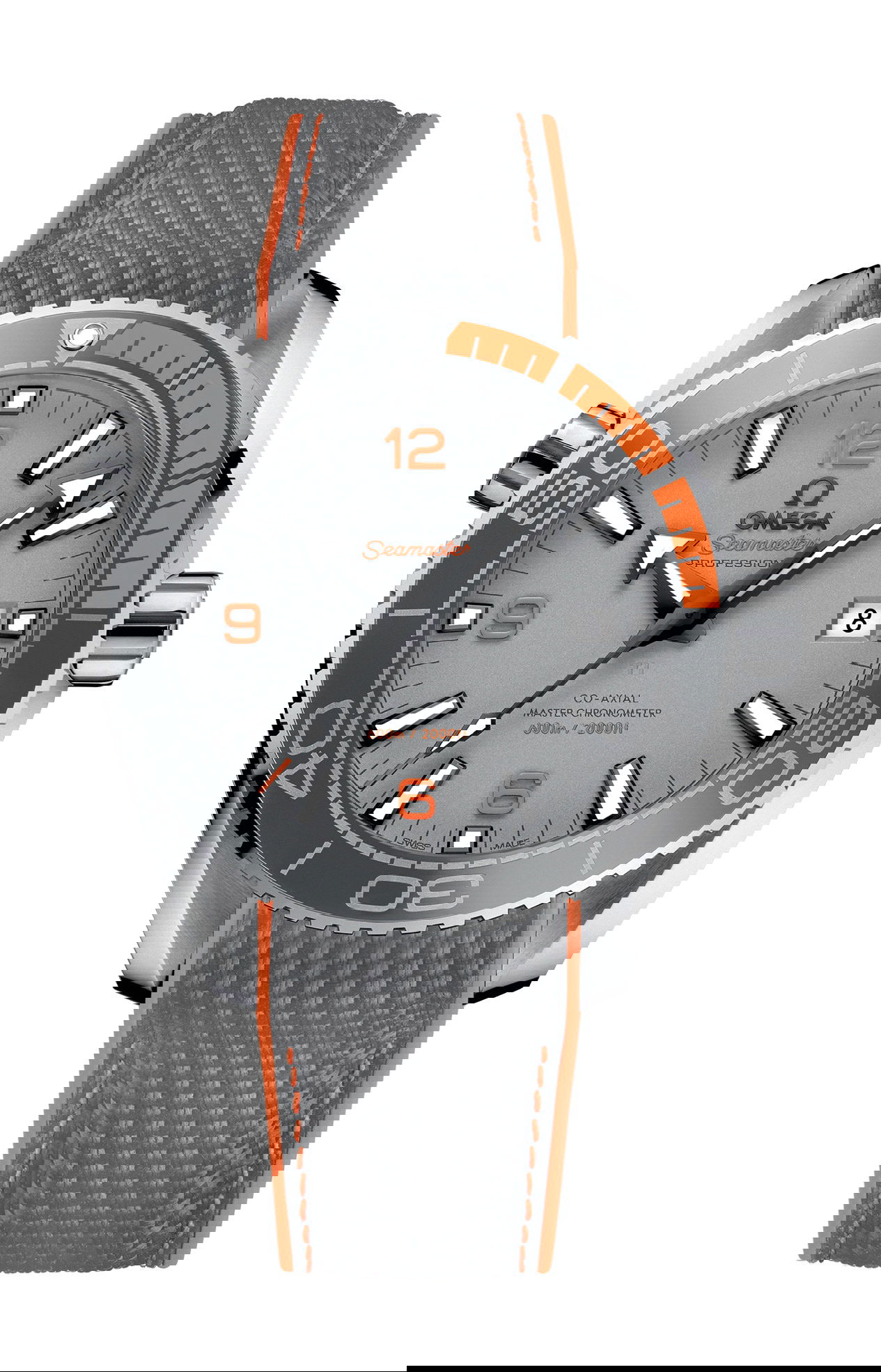 Omega Seamaster luxury timepiece - detailed view