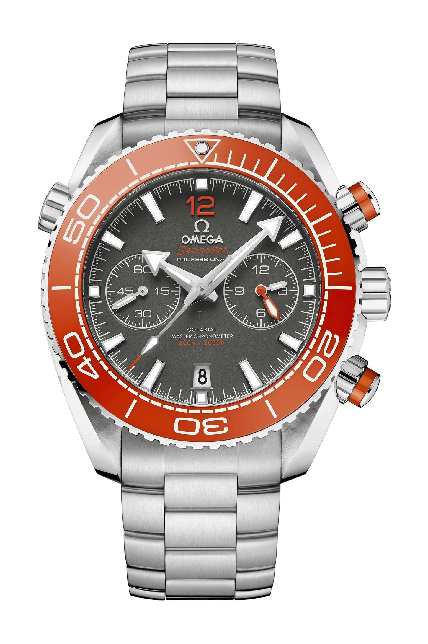 Omega Seamaster luxury timepiece - detailed view