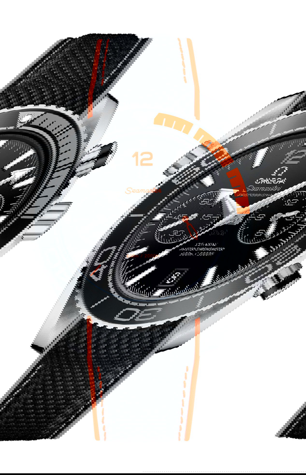 Omega Seamaster luxury timepiece - detailed view