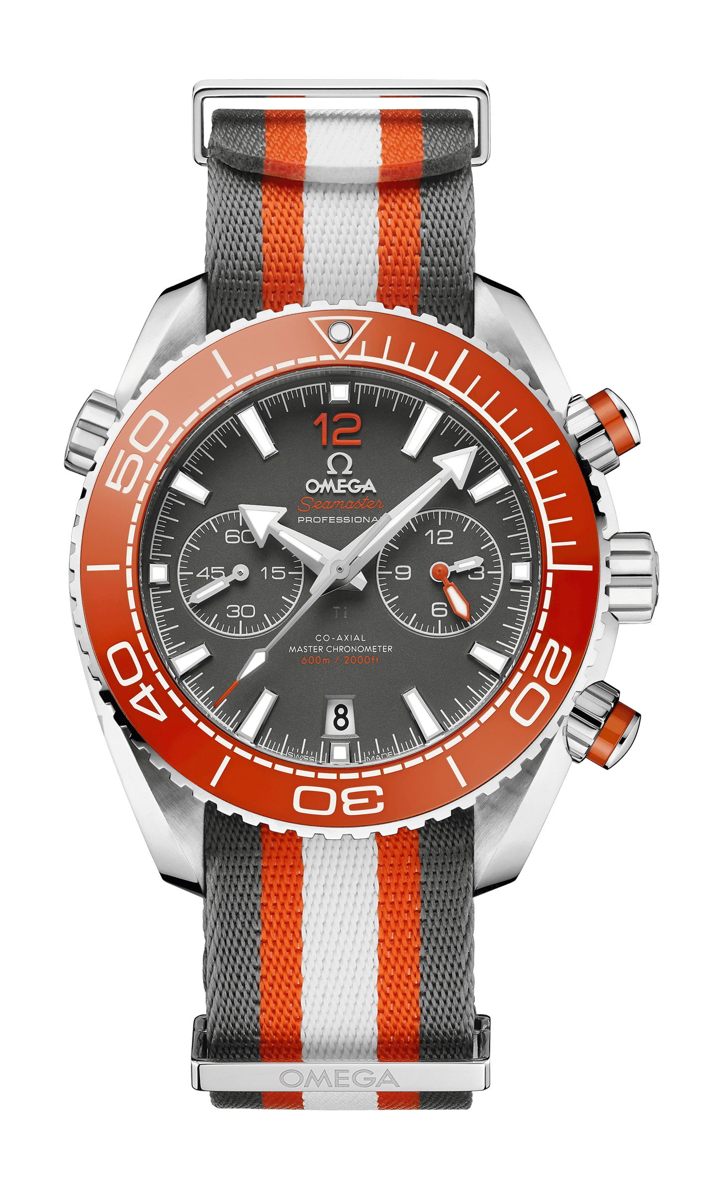 Omega Seamaster luxury timepiece - detailed view