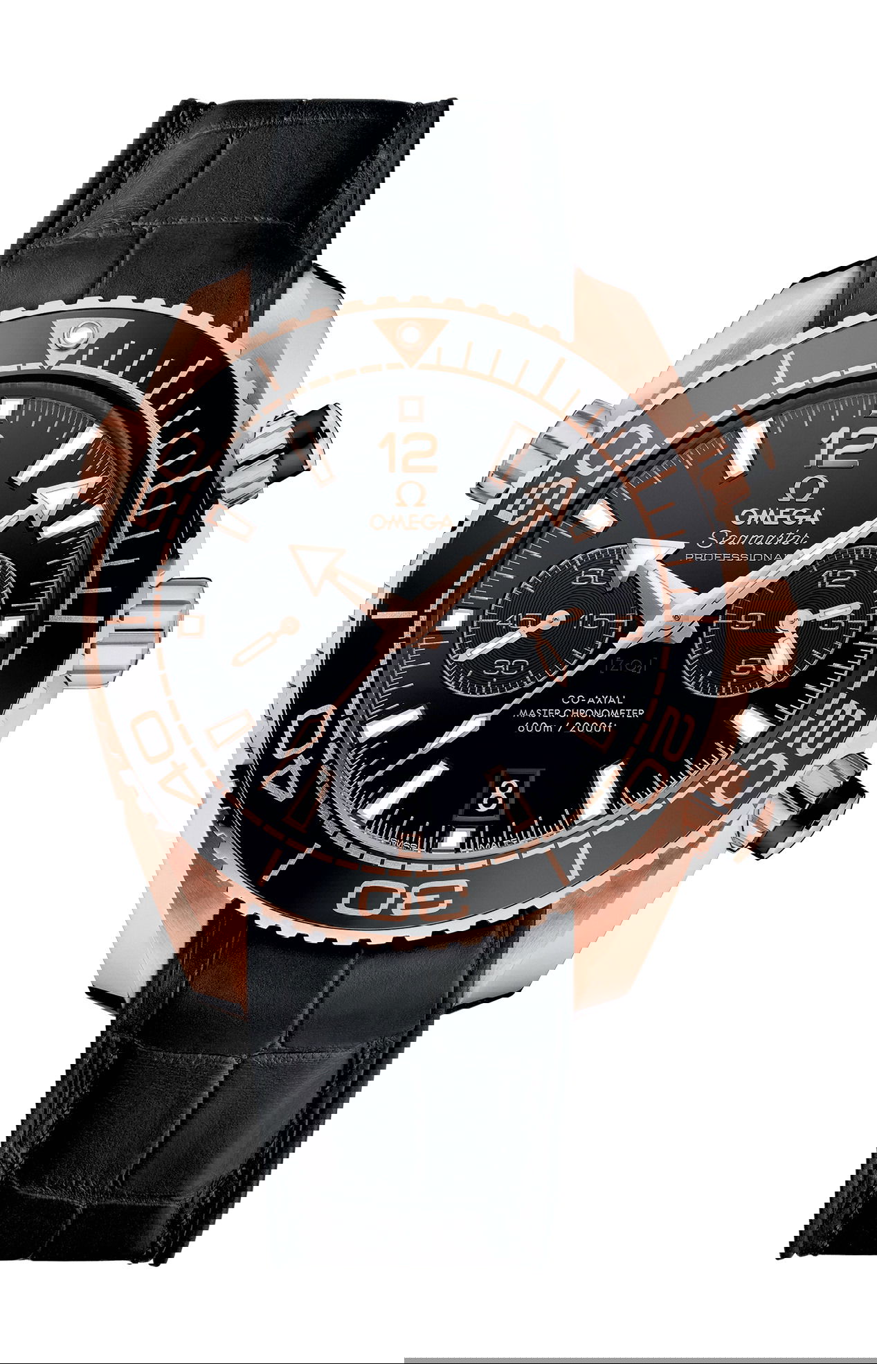 Omega Seamaster luxury timepiece - detailed view
