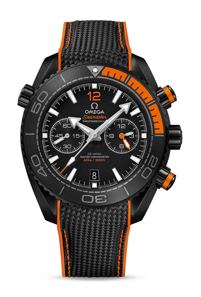 Omega Seamaster luxury timepiece - detailed view