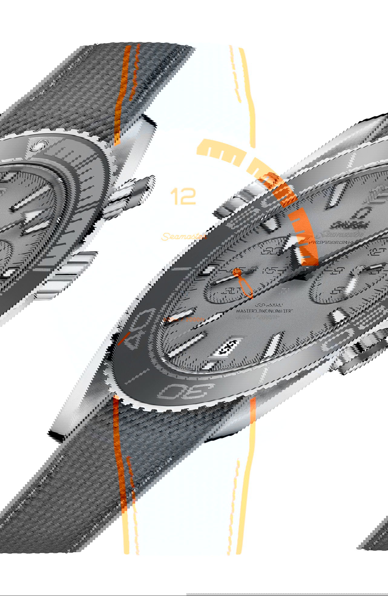 Omega Seamaster luxury timepiece - detailed view
