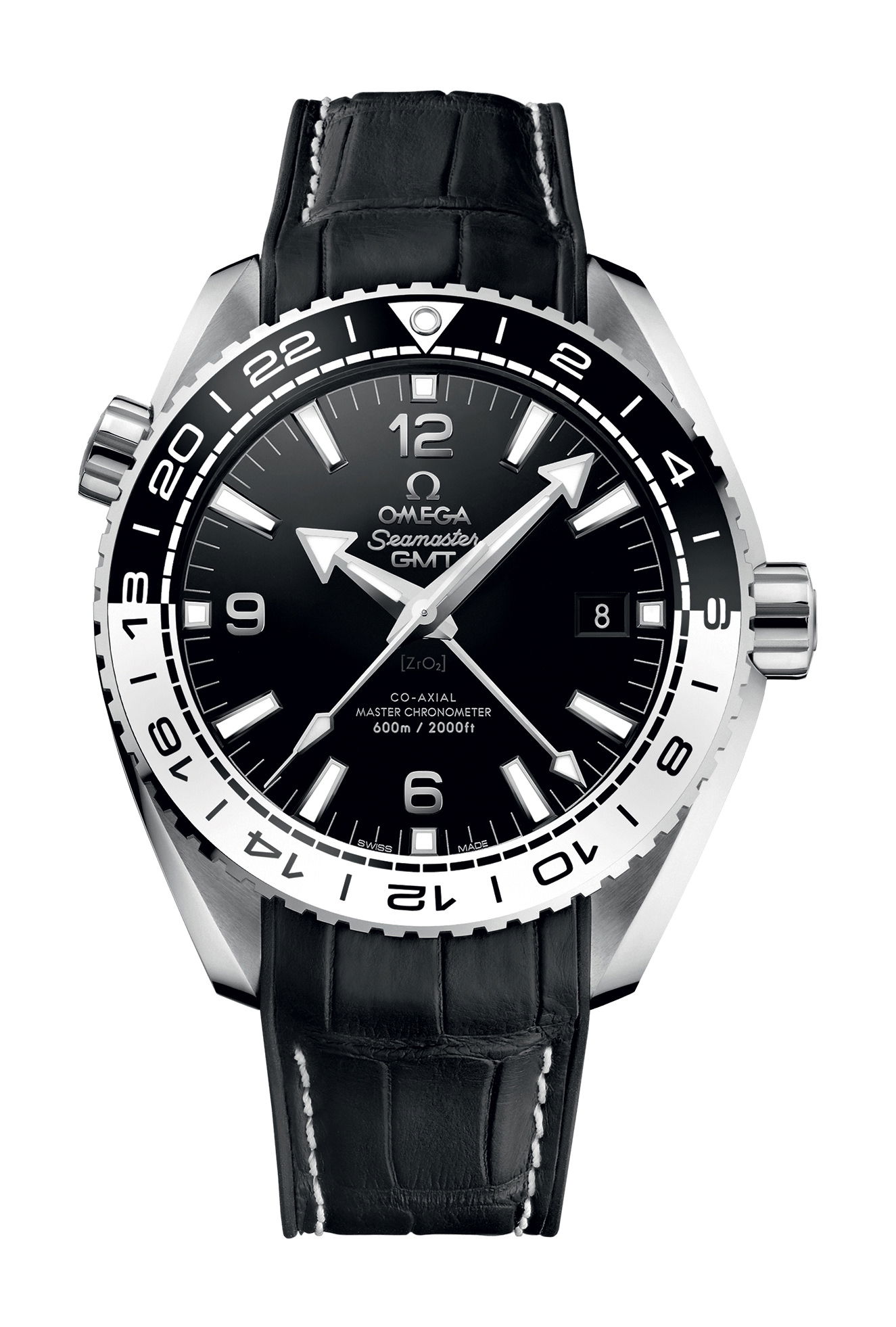 Omega Seamaster luxury timepiece - detailed view