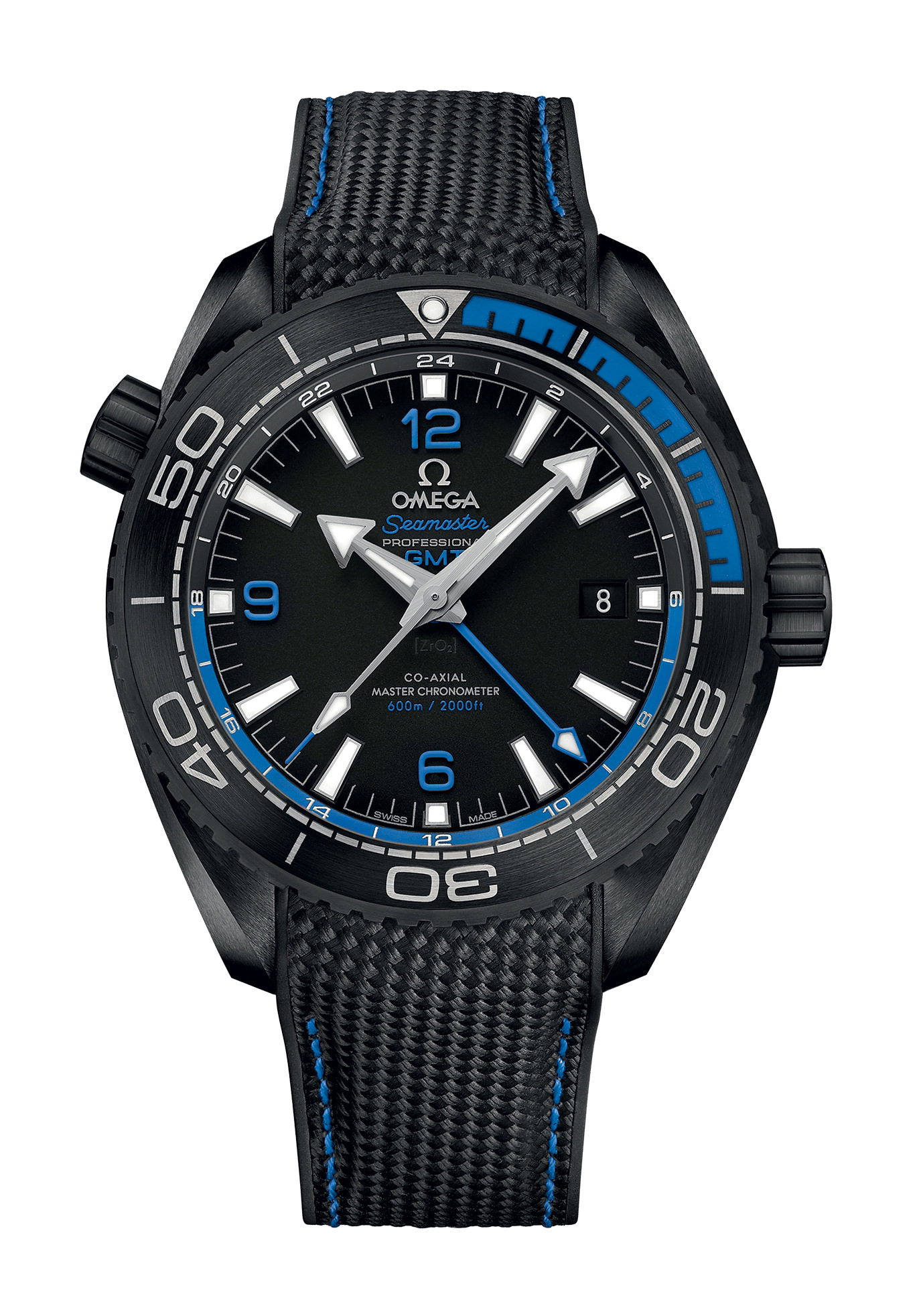Omega Seamaster luxury timepiece - detailed view