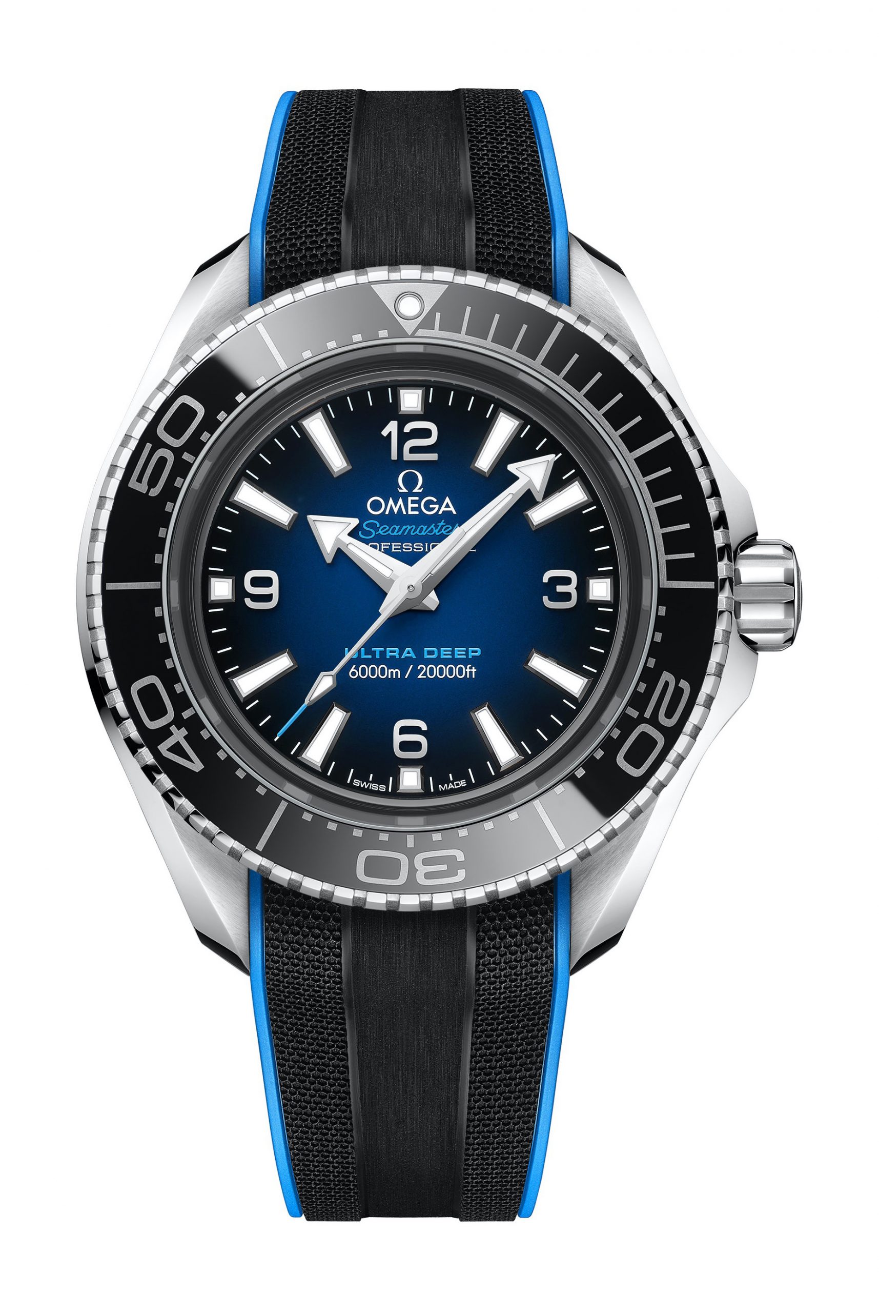 Omega Seamaster luxury timepiece - detailed view