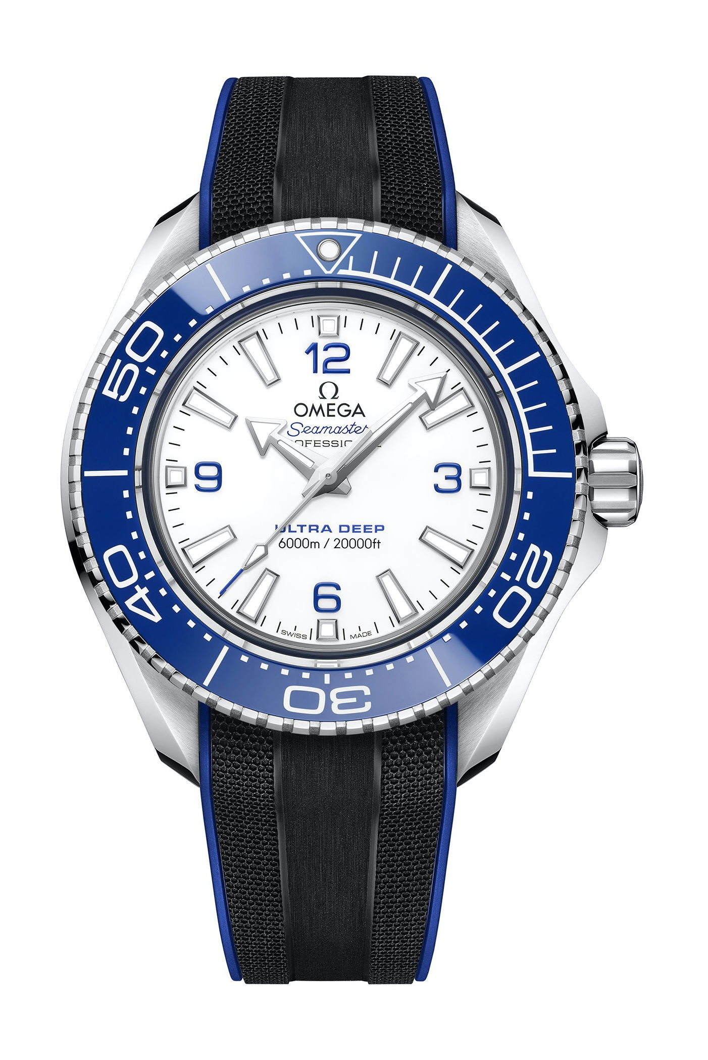 Omega Seamaster luxury timepiece - detailed view