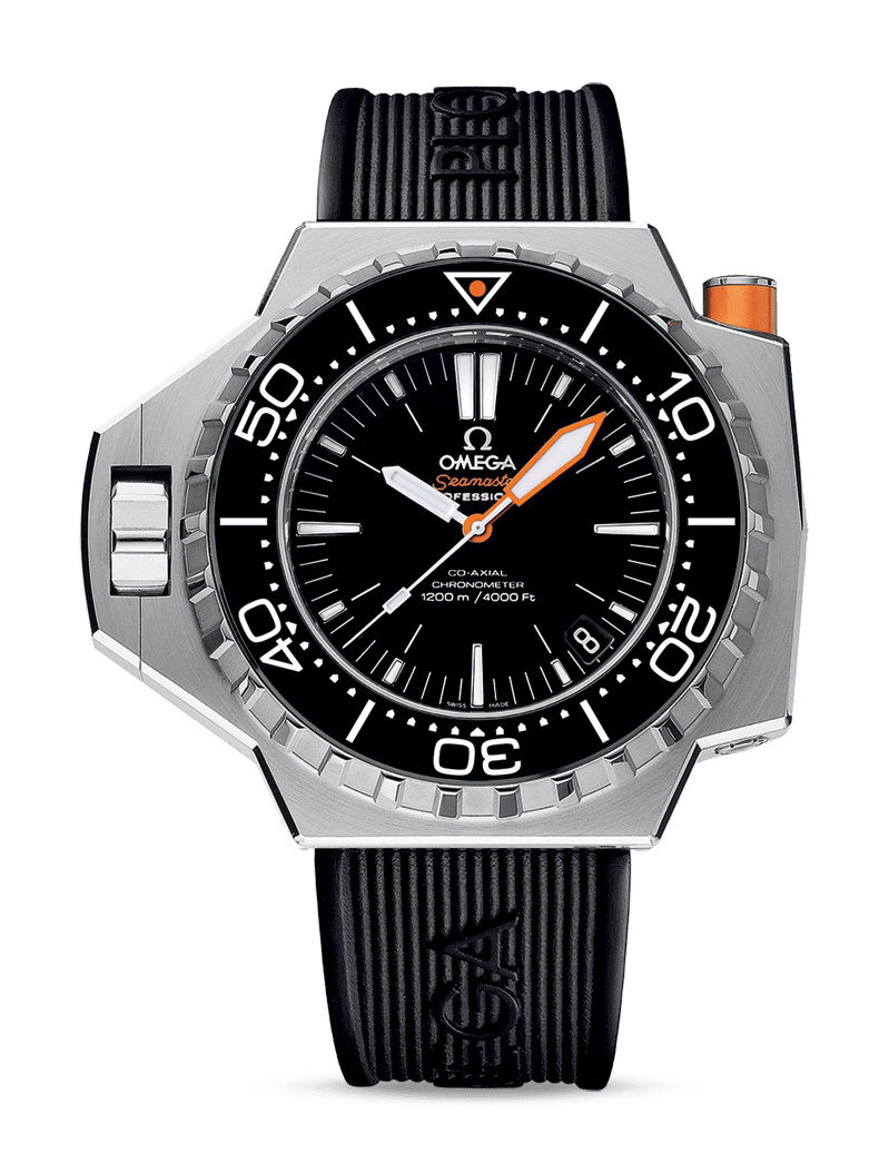 Omega Seamaster luxury timepiece - detailed view