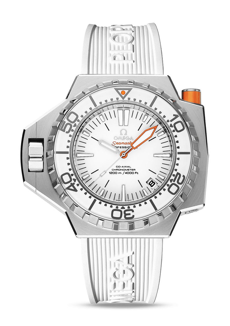 Omega Seamaster luxury timepiece - detailed view