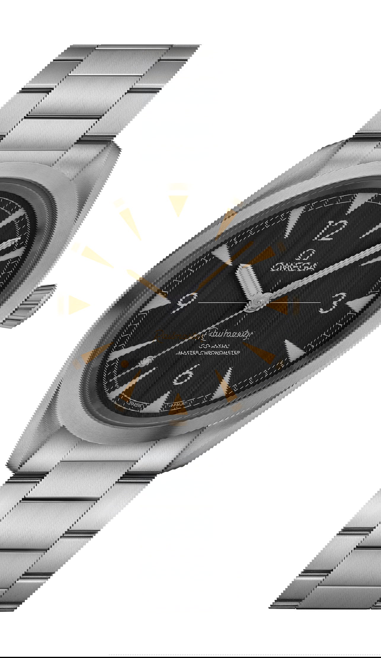 Omega Seamaster luxury timepiece - detailed view