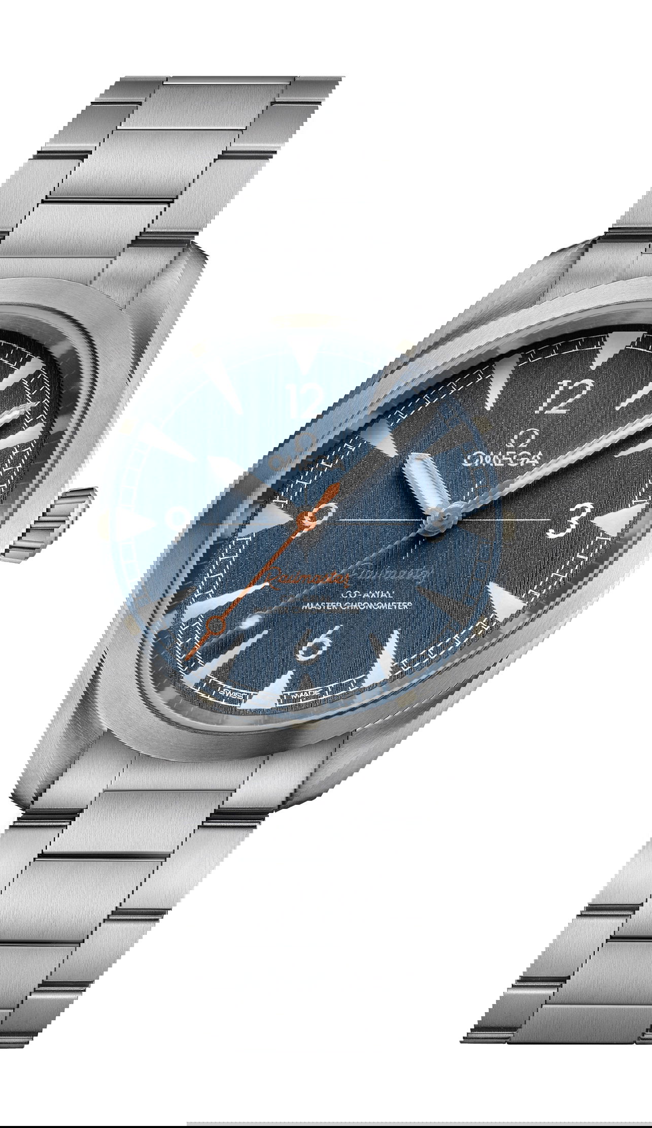 Omega Seamaster luxury timepiece - detailed view