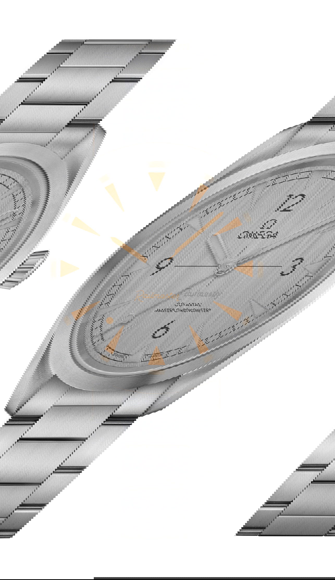 Omega Seamaster luxury timepiece - detailed view