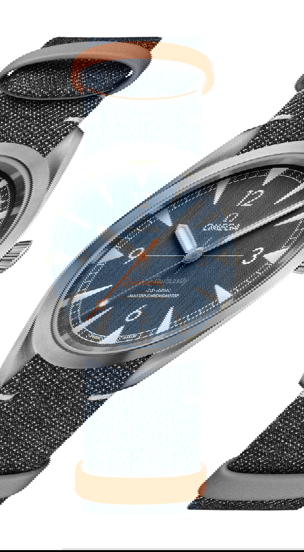 Omega Seamaster luxury timepiece - detailed view