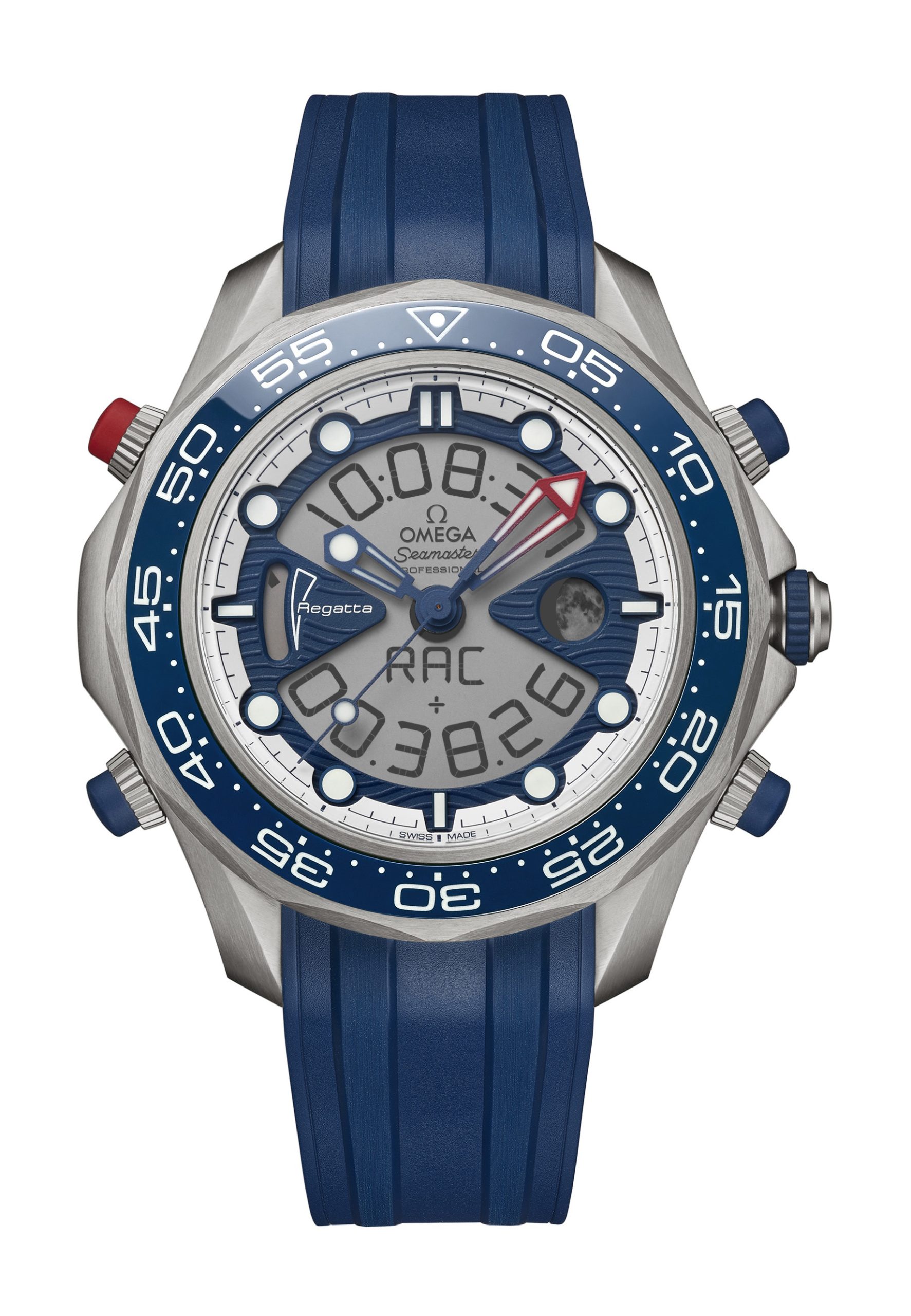 Omega Seamaster luxury timepiece - detailed view