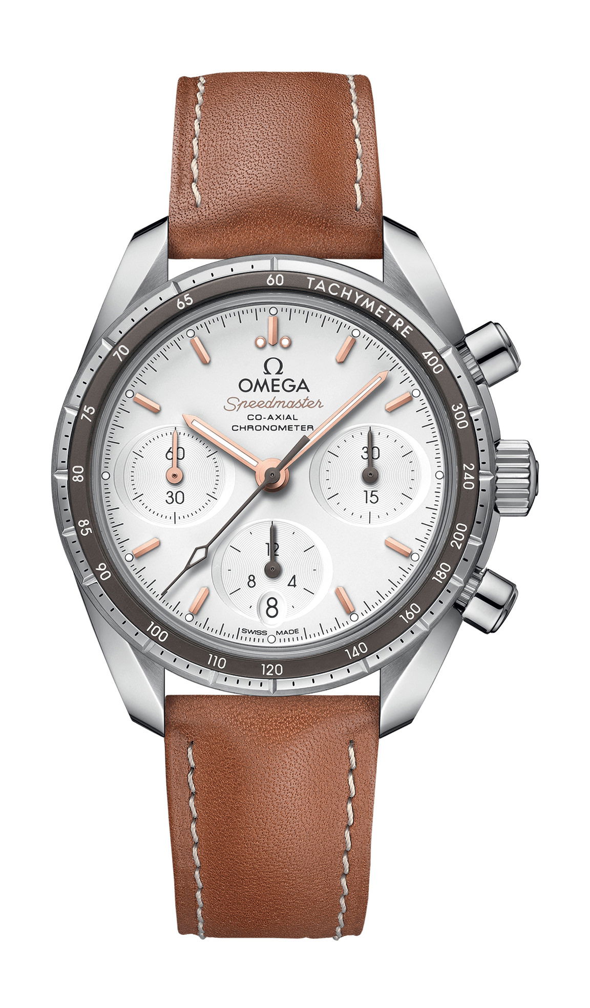 Omega Speedmaster luxury timepiece - detailed view
