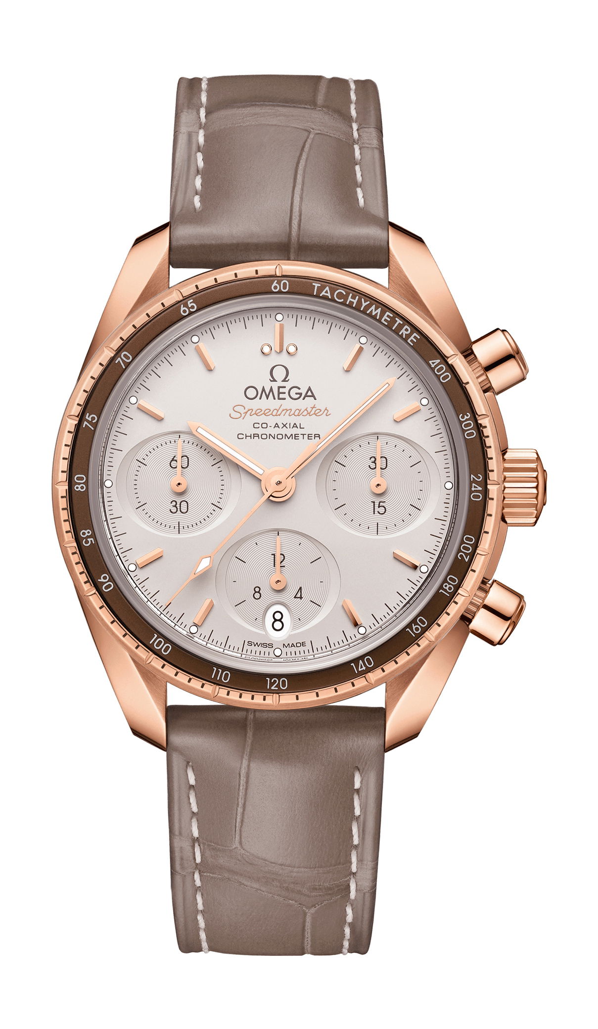 Omega Speedmaster luxury timepiece - detailed view