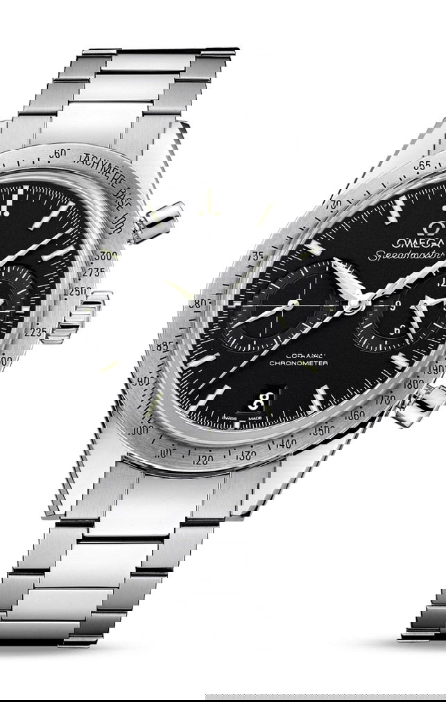 Omega Speedmaster luxury timepiece - detailed view