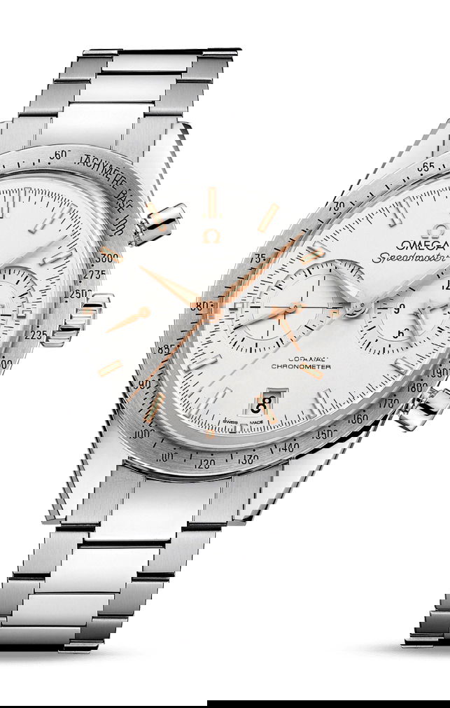 Omega Speedmaster luxury timepiece - detailed view