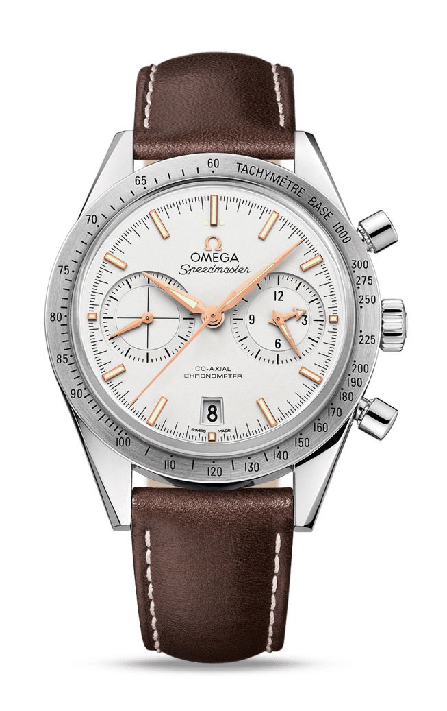 Omega Speedmaster luxury timepiece - detailed view