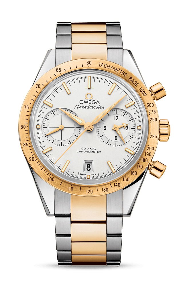 Omega Speedmaster luxury timepiece - detailed view