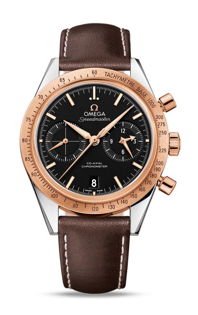 Omega Speedmaster luxury timepiece - detailed view