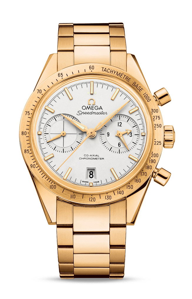 Omega Speedmaster luxury timepiece - detailed view