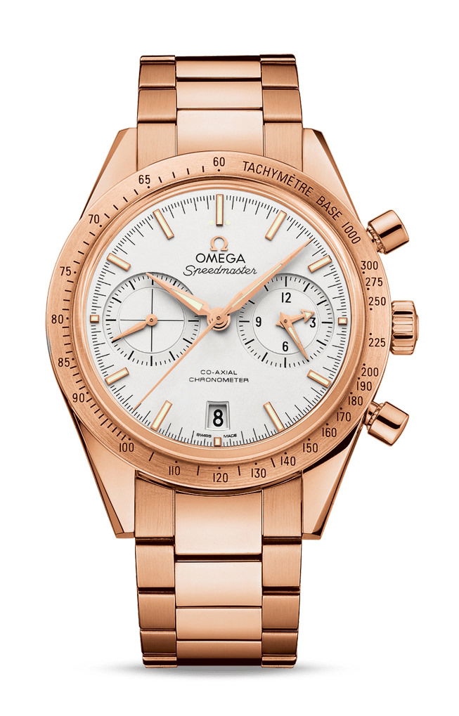 Omega Speedmaster luxury timepiece - detailed view